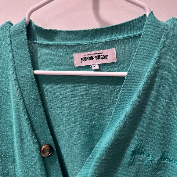 Fucking awesome green cardigan - Picture 3 of 6